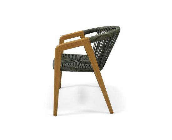 "Будапешт" стул из искусственного ротанга, цвет темно-серый, изображение 3 | Интернет магазин мебели и декора LifeDekor