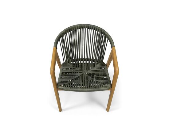 "Будапешт" стул из искусственного ротанга, цвет темно-серый, изображение 4 | Интернет магазин мебели и декора LifeDekor