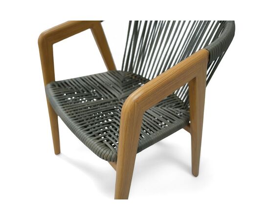 "Будапешт" стул из искусственного ротанга, цвет темно-серый, изображение 5 | Интернет магазин мебели и декора LifeDekor