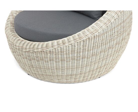 "Барселона" кресло из искусственного ротанга, цвет бежевый, изображение 8 | Интернет магазин мебели и декора LifeDekor