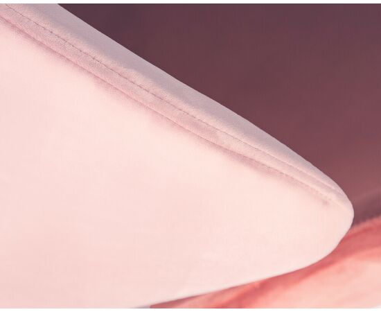 Кресло дизайнерское DOBRIN SWAN, розовый велюр BLUVEL52, золотое основание, Вариант: розовый велюр BLUVEL52, золотое основание, изображение 9 | Интернет магазин мебели и декора LifeDekor