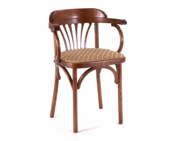 Стул Михаэль венский мягкий (средний тон, ткань 2 caramel), изображение 2 | Интернет магазин мебели и декора LifeDekor