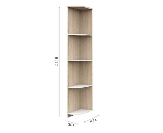 Спальня «Аврора», Дуб сонома/Белый, изображение 7 | Интернет магазин мебели и декора LifeDekor