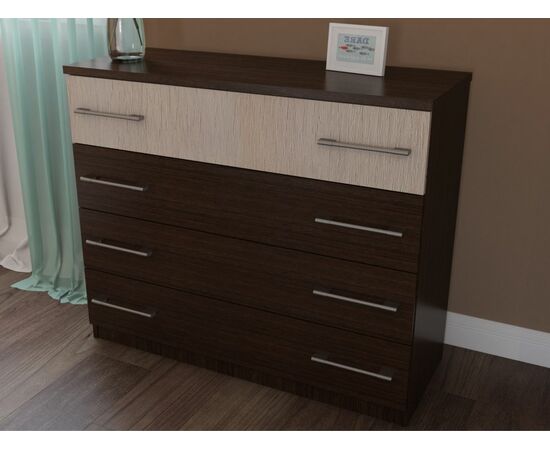 Спальня «Аврора», Венге/Дуб молочный, изображение 6 | Интернет магазин мебели и декора LifeDekor