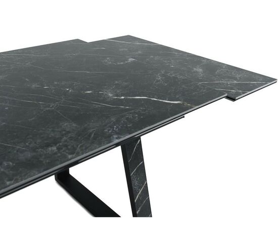 Стол «Monaco» Quadro, Wacom forest pulido, каркас черный, изображение 9 | Интернет магазин мебели и декора LifeDekor