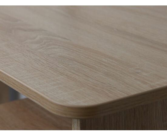 Стол «Гарвард» эргономик 130 3ящ ЛВ, Дуб сонома/Белый, изображение 7 | Интернет магазин мебели и декора LifeDekor