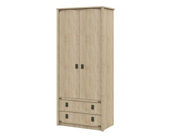 Шкаф «Валенсия» 2д2ящ, Дуб сонома, изображение 2 | Интернет магазин мебели и декора LifeDekor