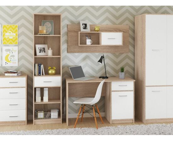 Детская «Стелс», Дуб сонома/белый, изображение 2 | Интернет магазин мебели и декора LifeDekor