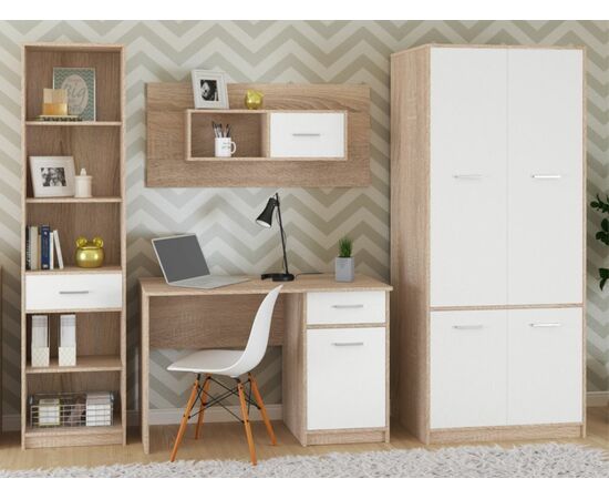 Детская «Стелс», Дуб сонома/белый, изображение 4 | Интернет магазин мебели и декора LifeDekor