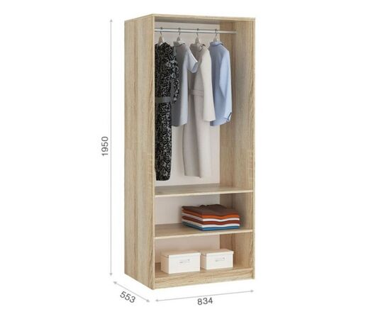 Детская «Стелс», Дуб сонома/белый, изображение 9 | Интернет магазин мебели и декора LifeDekor