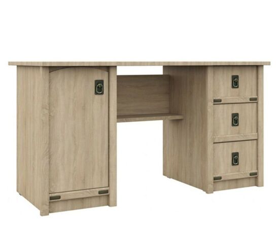 Стол «Валенсия» 1д3ящ, Дуб сонома, изображение 2 | Интернет магазин мебели и декора LifeDekor