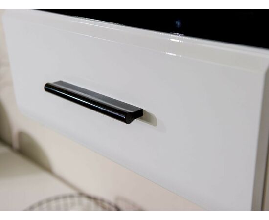 Стенка «Йорк» с витринами, Белый/белый глянец, изображение 6 | Интернет магазин мебели и декора LifeDekor