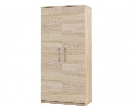 Шкаф «Аврора» 2дв, Дуб сонома/Белый | Интернет магазин мебели и декора LifeDekor