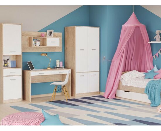 Детская «Стелс», Дуб сонома/белый | Интернет магазин мебели и декора LifeDekor