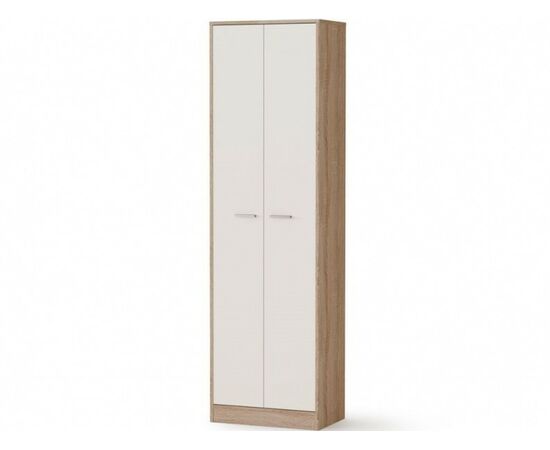 Шкаф «Интер», Дуб сонома/белый | Интернет магазин мебели и декора LifeDekor