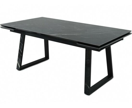 Стол «Monaco» Quadro, Wacom forest pulido, каркас черный | Интернет магазин мебели и декора LifeDekor