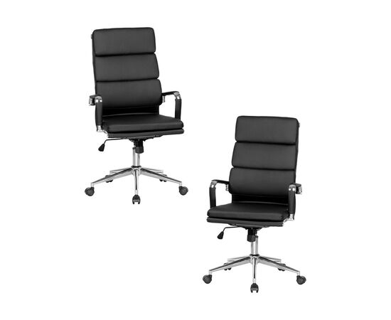 Набор 2 шт Офисное кресло для руководителей DOBRIN ARNOLD, чёрный, Вариант: чёрный | Интернет магазин мебели и декора LifeDekor