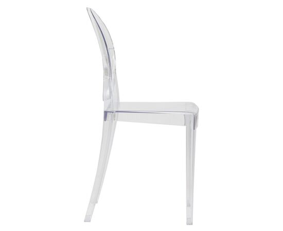 Набор 4 шт Стул обеденный DOBRIN VICTORIA GHOST, цвет прозрачный, изображение 4 | Интернет магазин мебели и декора LifeDekor