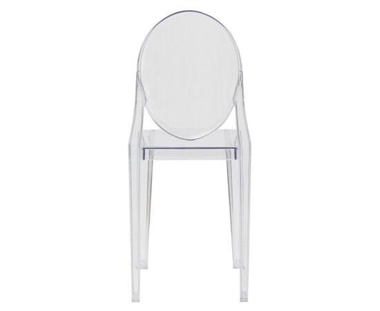 Набор 4 шт Стул обеденный DOBRIN VICTORIA GHOST, цвет прозрачный, изображение 6 | Интернет магазин мебели и декора LifeDekor