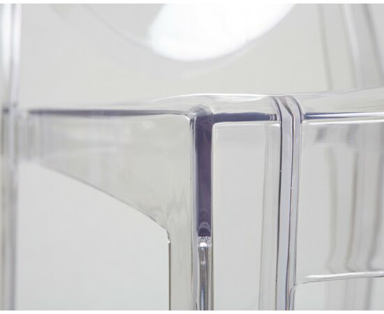 Набор 4 шт Стул обеденный DOBRIN VICTORIA GHOST, цвет прозрачный, изображение 8 | Интернет магазин мебели и декора LifeDekor