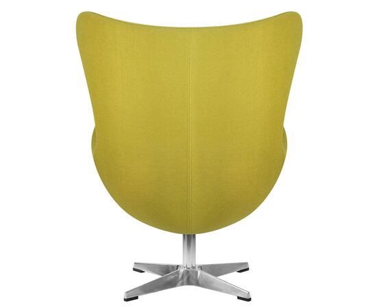 Кресло дизайнерское DOBRIN EGG, светло-зеленая ткань AF3, Вариант: светло-зеленая ткань AF3, изображение 5 | Интернет магазин мебели и декора LifeDekor