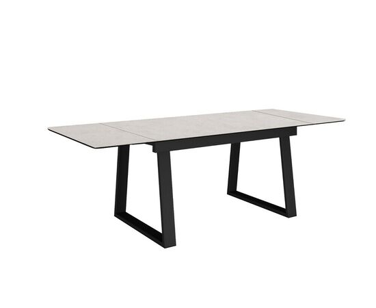 Стол DikLine DZ200 хромикс белый/черный (2 уп.), изображение 4 | Интернет магазин мебели и декора LifeDekor