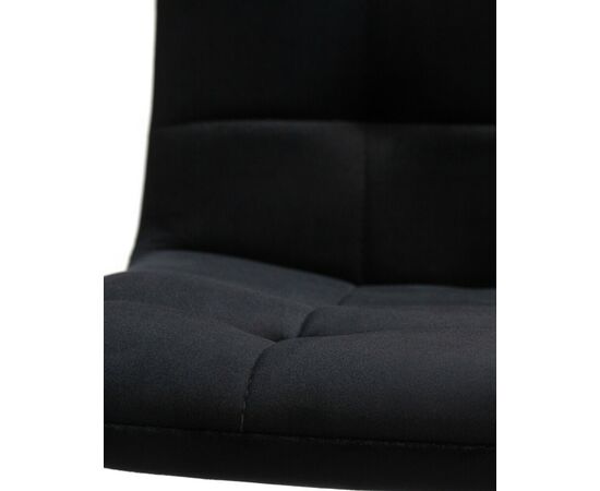 Набор 4 шт Стул обеденный DOBRIN CHILLY, Черный Holland 75, основание белое, Вариант: Черный Holland 75, основание белое, изображение 11 | Интернет магазин мебели и декора LifeDekor