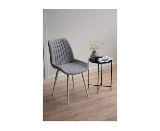 Стул на металлокаркасе Седа светло-серый (zd 960) / белый np, изображение 2 | Интернет магазин мебели и декора LifeDekor