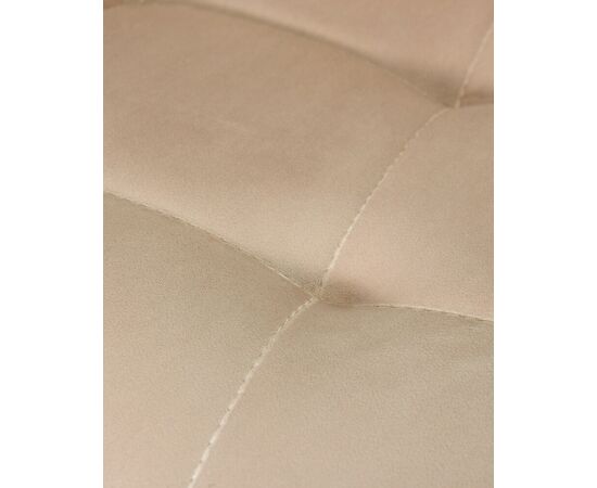 Набор 4 шт Стул обеденный DOBRIN CHILLY, Бежевый Holland 07, основание белое, Вариант: Бежевый Holland 07, основание белое, изображение 3 | Интернет магазин мебели и декора LifeDekor