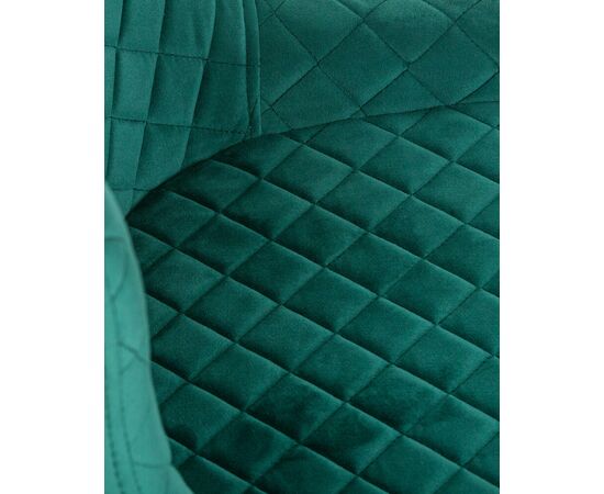 Стул обеденный DOBRIN RICHARD, черные матовые ножки, зелёный велюр (V108-64), Вариант: черные матовые ножки, зелёный велюр (V108-64), изображение 8 | Интернет магазин мебели и декора LifeDekor