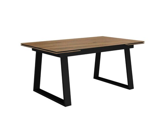 Стол DikLine DZ200 Дуб Галифакс/черный (2 уп.) | Интернет магазин мебели и декора LifeDekor