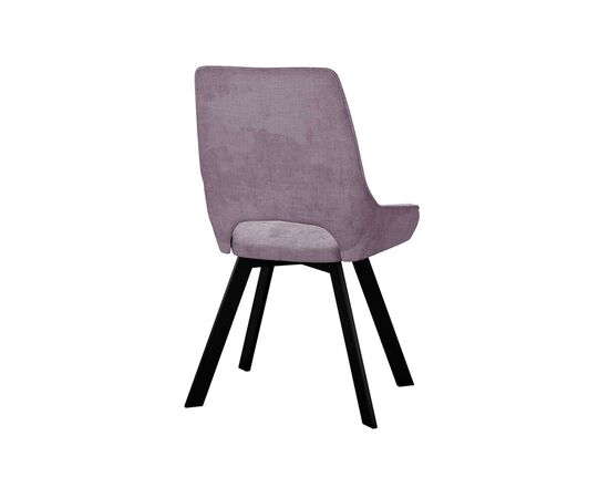 Стул DikLine 268 LA65 лаванда, ножки черные, изображение 3 | Интернет магазин мебели и декора LifeDekor