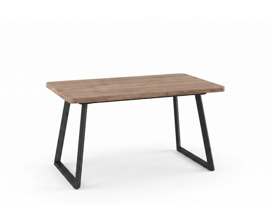 Стол Гранд 140, Дуб Веллингтон, Черный | Интернет магазин мебели и декора LifeDekor