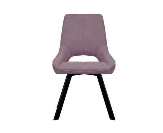Стул DikLine 268 LA65 лаванда, ножки черные, изображение 2 | Интернет магазин мебели и декора LifeDekor