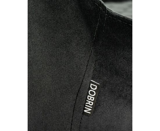 Набор 2 шт Стул барный DOBRIN CHRISTIAN'75, черные ножки, черный велюр (V108-77), Вариант: черные ножки, черный велюр (V108-77), изображение 8 | Интернет магазин мебели и декора LifeDekor