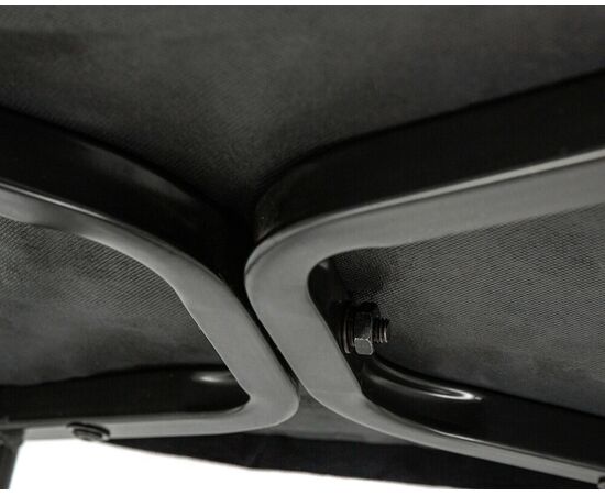 Набор 2 шт Стул барный DOBRIN CHRISTIAN'75, черные ножки, черный велюр (V108-77), Вариант: черные ножки, черный велюр (V108-77), изображение 12 | Интернет магазин мебели и декора LifeDekor