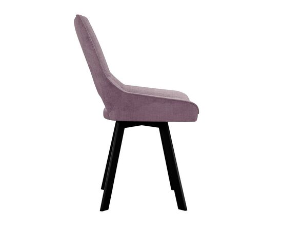 Стул DikLine 268 LA65 лаванда, ножки черные, изображение 4 | Интернет магазин мебели и декора LifeDekor