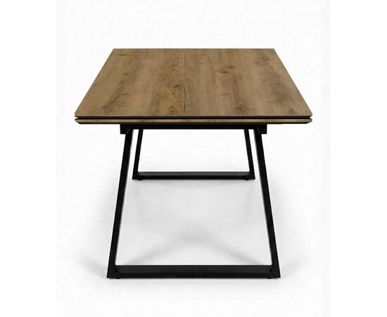 Стол DikLine DZ200 Дуб Галифакс/черный (2 уп.), изображение 2 | Интернет магазин мебели и декора LifeDekor