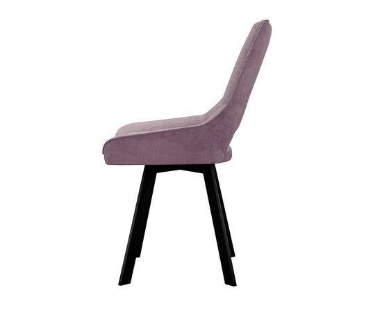 Стул DikLine 268 LA65 лаванда, ножки черные, изображение 5 | Интернет магазин мебели и декора LifeDekor