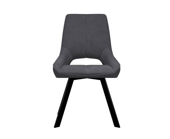 Стул DikLine 268 LA85 серый, ножки черные, изображение 2 | Интернет магазин мебели и декора LifeDekor