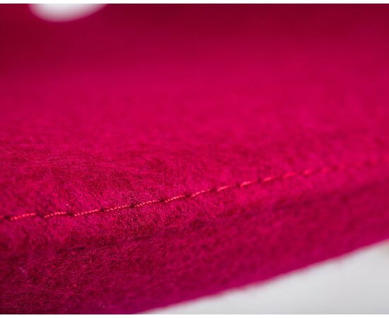 Кресло дизайнерское DOBRIN SWAN, бордо ткань AF5, золотое основание, Вариант: бордо ткань AF5, золотое основание, изображение 8 | Интернет магазин мебели и декора LifeDekor