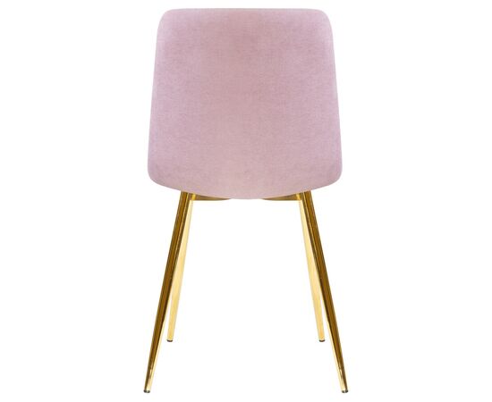 Стул обеденный DOBRIN ALEX, золотые ножки, сиреневая ткань (UF860-04B), Вариант: золотые ножки, сиреневая ткань (UF860-04B), изображение 5 | Интернет магазин мебели и декора LifeDekor
