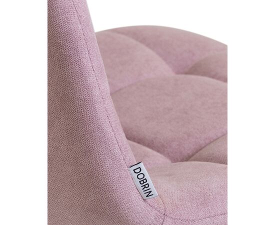 Стул обеденный DOBRIN ALEX, золотые ножки, сиреневая ткань (UF860-04B), Вариант: золотые ножки, сиреневая ткань (UF860-04B), изображение 7 | Интернет магазин мебели и декора LifeDekor