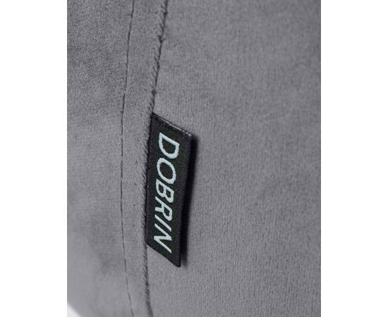 Набор 2 шт Стул обеденный DOBRIN RICHARD, черные матовые ножки, темно-серый велюр (V108-91), Вариант: черные матовые ножки, темно-серый велюр (V108-91), изображение 10 | Интернет магазин мебели и декора LifeDekor