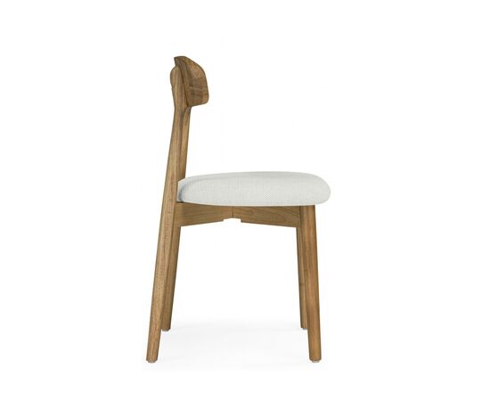 Стул деревянный Okava 1 бежевая рогожка / светлое дерево, изображение 2 | Интернет магазин мебели и декора LifeDekor