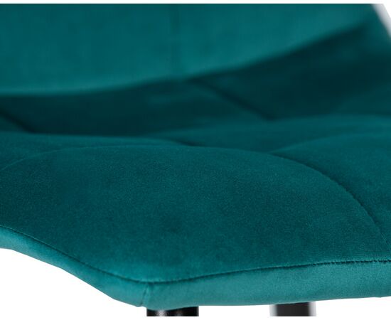 Набор 4 шт Стул обеденный DOBRIN CHILLY, Морской волны Holland 56, основание черное, Вариант: Морской волны Holland 56, основание черное, изображение 8 | Интернет магазин мебели и декора LifeDekor