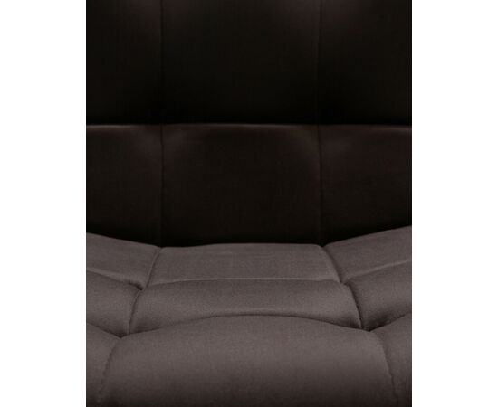 Набор 4 шт Стул обеденный DOBRIN CHILLY, Эспрессо Holland 74, основание черное, Вариант: Эспрессо Holland 74, основание черное, изображение 3 | Интернет магазин мебели и декора LifeDekor