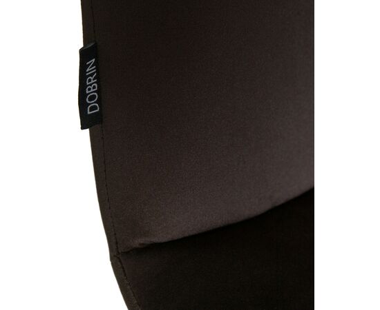 Набор 4 шт Стул обеденный DOBRIN CHILLY, Эспрессо Holland 74, основание черное, Вариант: Эспрессо Holland 74, основание черное, изображение 11 | Интернет магазин мебели и декора LifeDekor