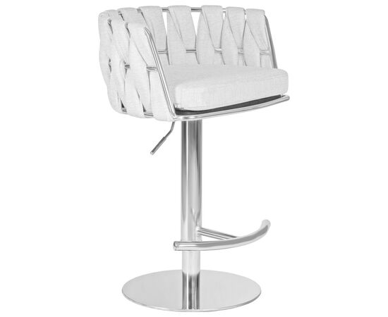 Стул барный DOBRIN OSCAR, серый (LAR-275-17), изображение 2 | Интернет магазин мебели и декора LifeDekor