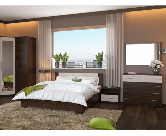 Зеркало «Аврора», Дуб венге, изображение 4 | Интернет магазин мебели и декора LifeDekor